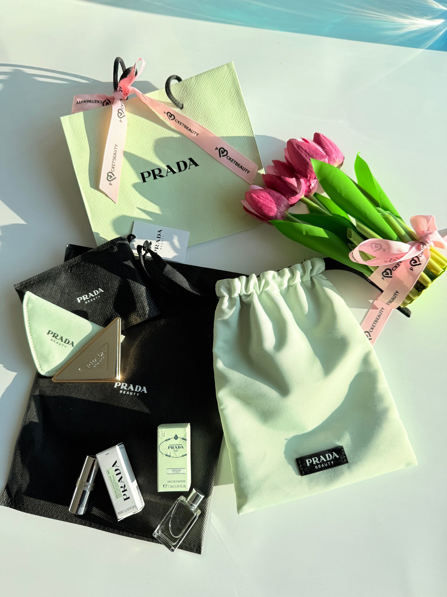 Prada green set
