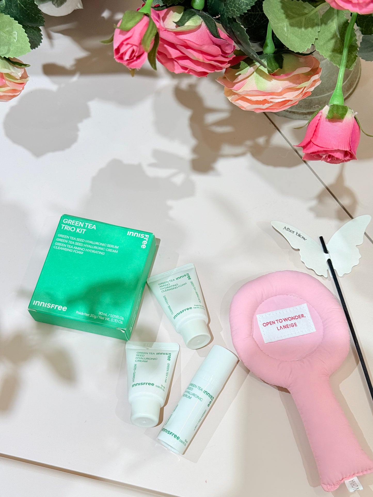 Innisfree Green tea trio kit