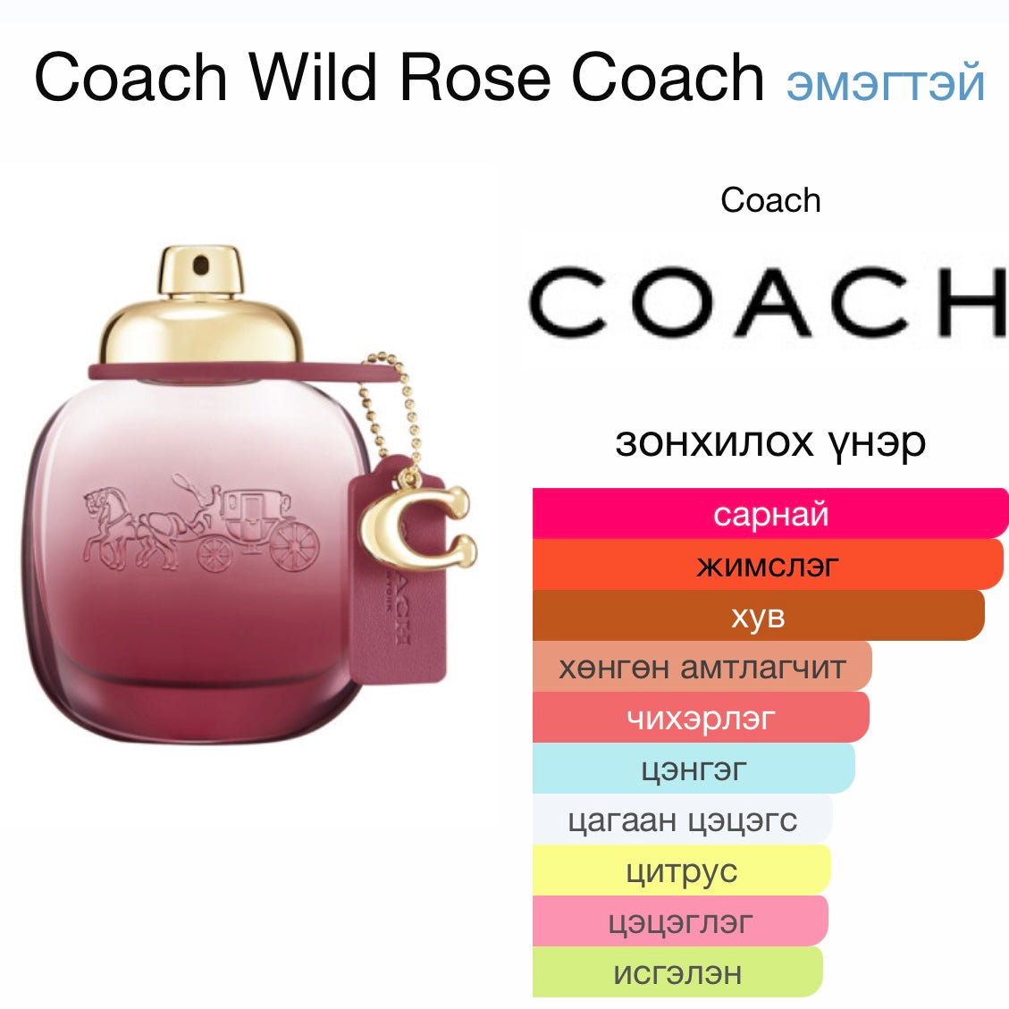 Coach Wild Rose 4.5ml