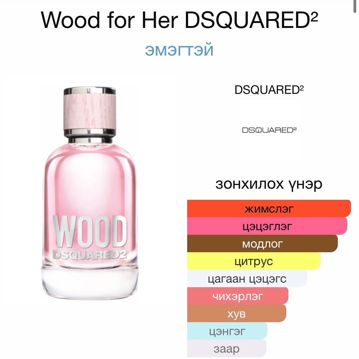 Wood DSquared2 5ml