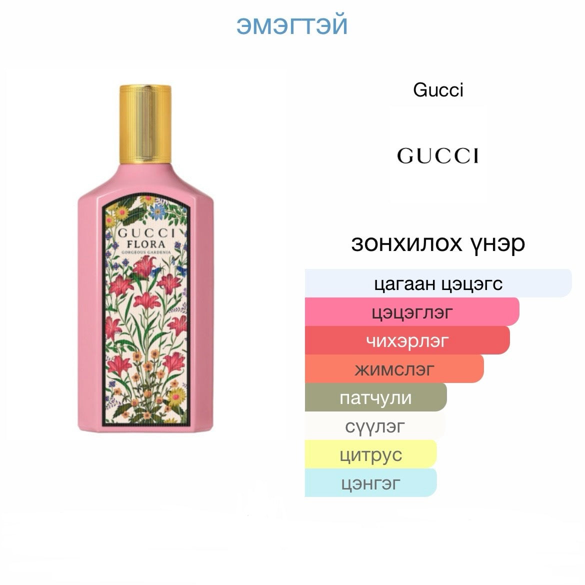 Gucci flora gorgeous gardenia 5ml