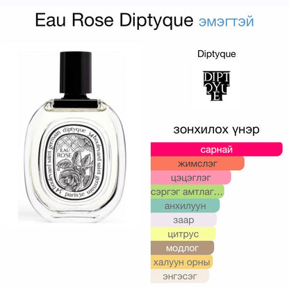 Diptyque Eau rose EDT 5ml spray