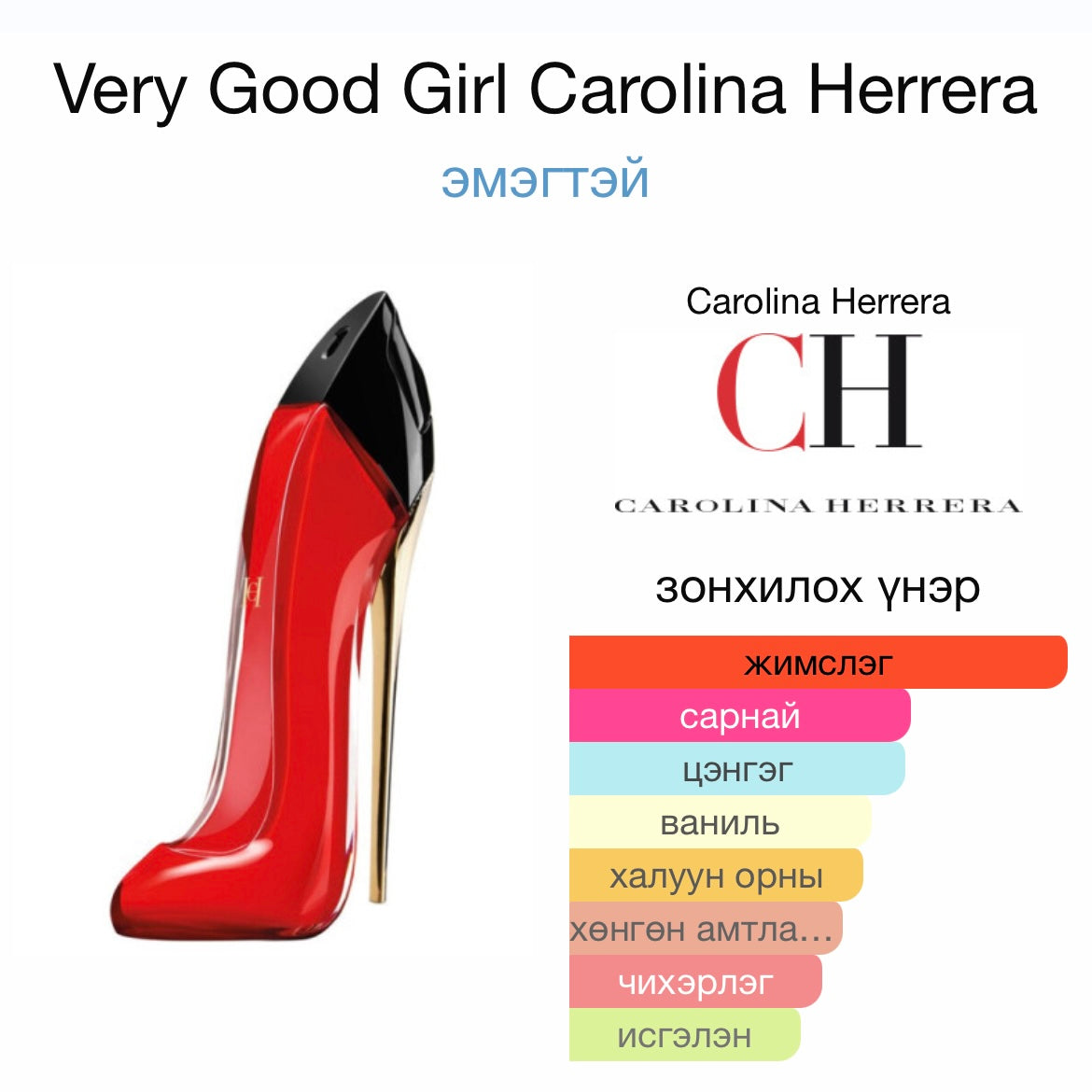 Carolina Herrera Very Good Girl EDP 7ML