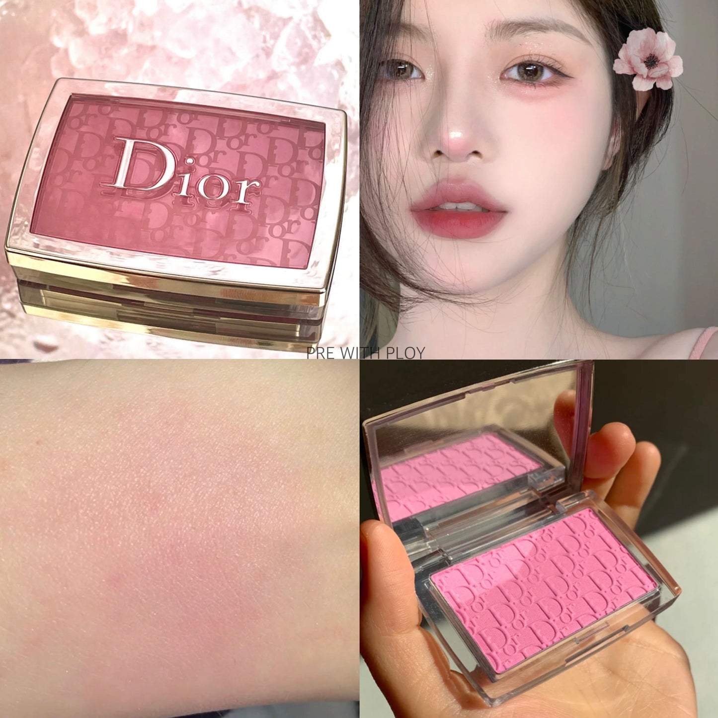Dior blush 001 full size Хацар өнгөлөгч (Pink)